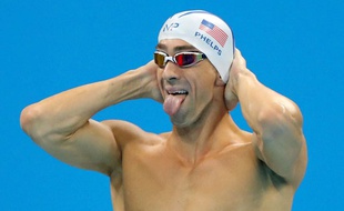 Michael Phelps ne fait pas toujours le pitre.
