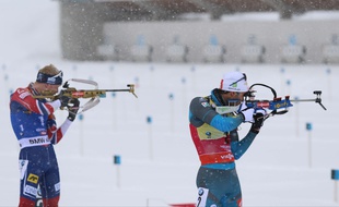 Martin Fourcade et Johannes Boe se livrent un beau duel depuis le début de la saison de biathlon.