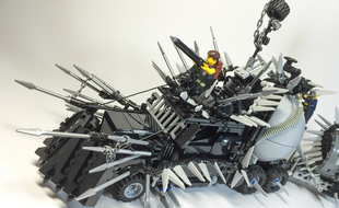 Un fan japonais a construit, en Lego, les véhicules de Mad Max Fury Road.