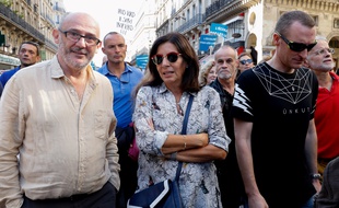 Anne Hidalgo la marche pour le climat