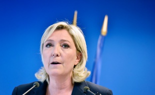 Marine Le Pen à Nanterre le 16 juillet 2016