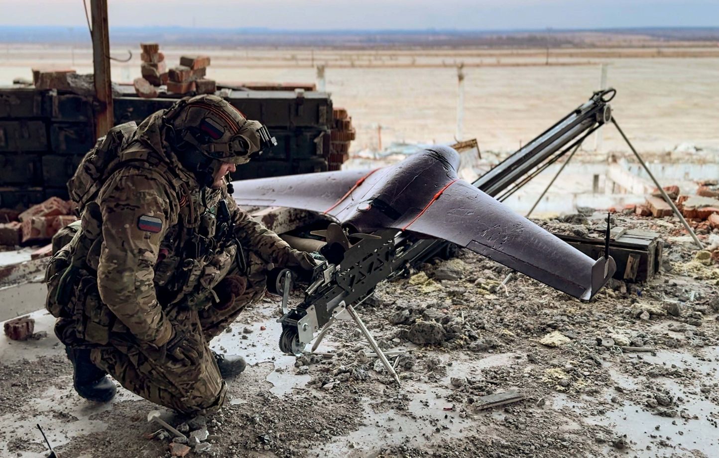 Dans la nuit de mardi à mercredi, des drones russes ont attaqué des sites énergétiques du sud de l'Ukraine, notamment la centrale électrique d'Odessa. Illustration.