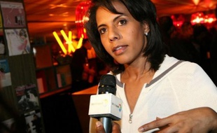 Audrey Pulvar en mars 2009 aux "Y'a bon awards"