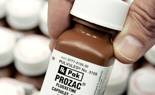 Illustration de Prozac, dont la molécule est la fluoxétine, qui pourrait être protectrice contre le Covid-19 selon certaines études préliminaires.