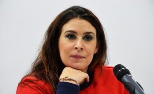 Marion Bartoli lors d'une conférence de presse à Paris, le 20 décembre 2017.