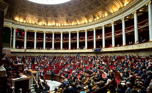 Vue générale de l'Assemblée nationale le 26 septembre 2017.