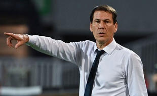 Rudi Garcia, ici le 15 septembre lors de la défaite (2-1) concédée à Montpellier. Pascal GUYOT