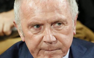 Le milliardaire français François Pinault au musée du Quai Branly le 21 novembre 2014