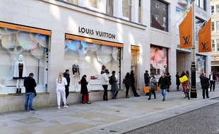 Le magasin Louis Vuitton de Bond Street, à Londres.
