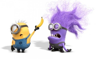 Deux Minions, l'un mignon, l'autre pas
