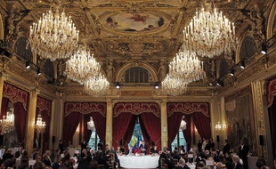 Le palais de l'Elysée.