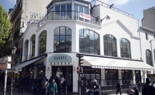 Vue de la Brasserie Barbès, dans le nord de Paris, le 28 avril 2015, deux jours avant son ouverture