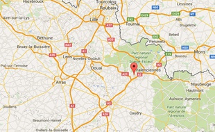 La ville de Denain, près de Valenciennes, dans le Nord.