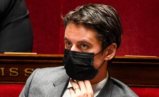 Gabriel Attal, le 6 avril 2021.