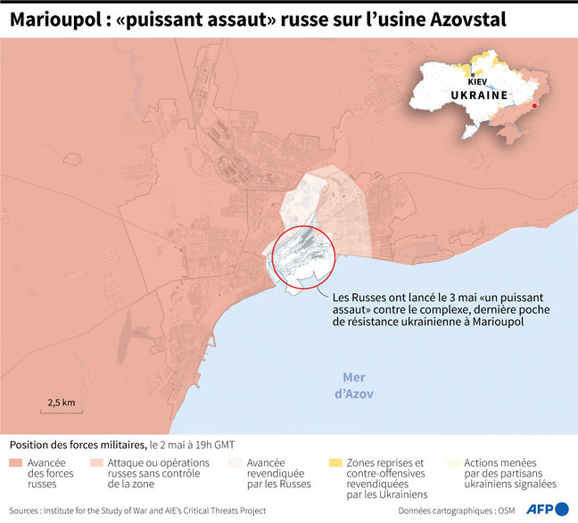 The situation in Mariupol.