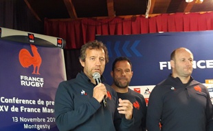 Fabien Galthié à Montgesty, son fief familial du Lot, le 13 novembre 2019.