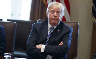 Donald Trump, le 8 mars 2018 à la Maison Blanche.