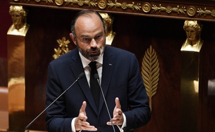 Edouard Philippe à l'Assemblée.