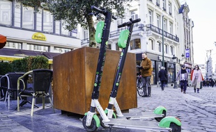 Des trottinettes électriques