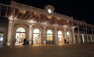 La gare de Perpignan le 16 octobre 2014