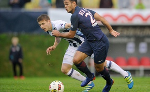 Hatem Ben Arfa lors du match amical entre le PSG et West Bromwich Albion le 13 juillet 2016.