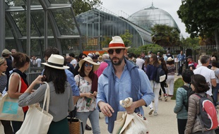 Le court Simonne-Mathieu de Roland-Garros, le 26 mai 2019