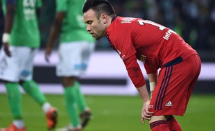 Mathieu Valbuena, lors de la défaite (1-0) dans le derby à Saint-Etienne le mois dernier.