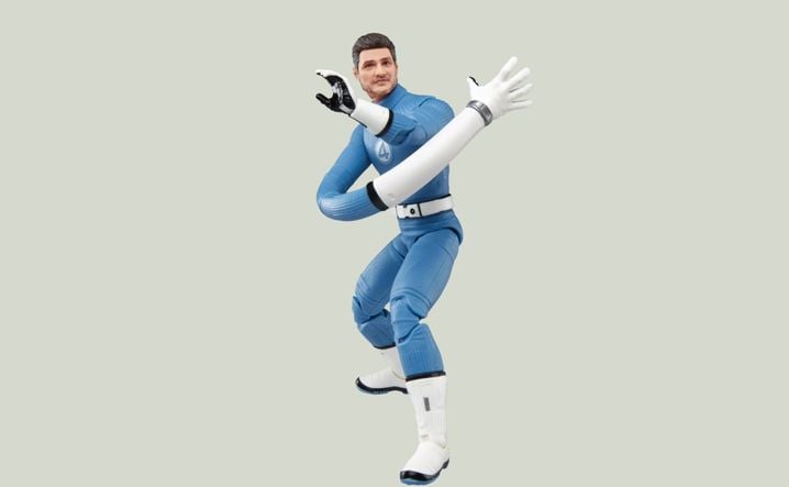 Dwight Stall a réalisé le design de la nouvelle figurine Hasbro de Mr Fantastic avec le visage de Pedro Pascal