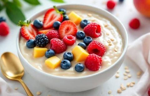 Douceur crémeuse et fruits de saison : ce porridge maison transforme les matins pressés en matins plaisir !