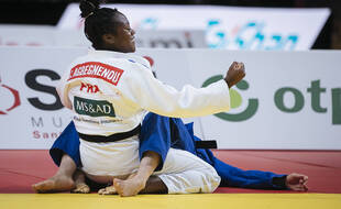 Clarisse Agbegnenou n'a pas traîné en finale des championnats d'Europe.