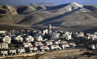 La colonie Maale Adumim, l'une des plus grandes de Cisjordanie, le 23 janvier 2017.