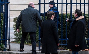 Willy Bardon, l'accusé, à gauche.
