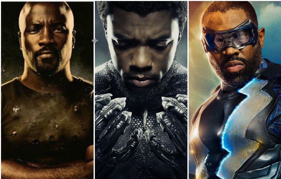 «Luke Cage», «Black Panther», «Black Lightning»... Trois super-héros noirs, trois oeuvres importantes