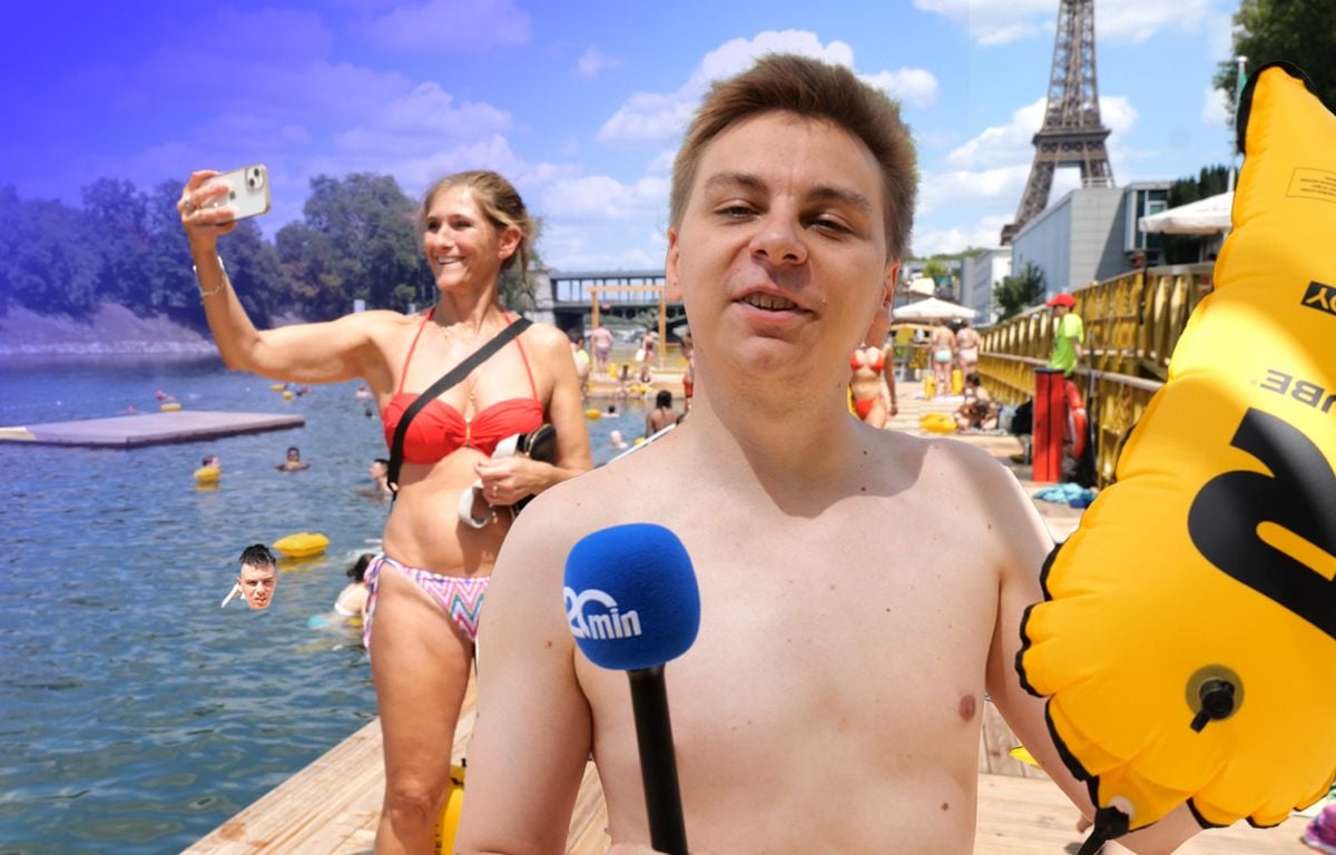 VIDEO. Paris : On a testé pour vous la baignade dans la Seine (et on y a survécu)