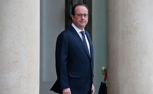 Le président François Hollande à l'Elysée, le 26 avril 2016.
