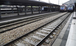 La gare d'Austerlitz, à Paris, le 4 juin 2016, lors de la grève à la SNCF.