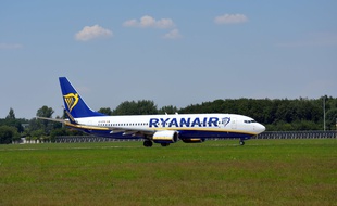 Un Boeing de la compagnie Ryanair, le 5 juillet 2018.