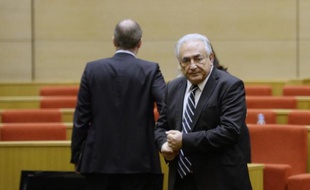 Dominique Strauss-Kahn a quitté mercredi après-midi le Sénat après avoir disserté durant une heure et quart sur la régulation du système bancaire international devant la commission d'enquête sur le rôle des banques dans l'évasion fiscale.