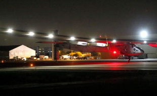 L'avion Solar Impulse 2 a décollé le 12 mai de l'Arizona dans l'ouest américain pour reprendre son tour du monde aérien