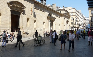 La rue Caumartin au lendemain du dcs de Clment Mric, le 6 juin 2013.