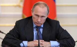 Le président russe Vladimir Poutine, le 30 juillet 2014