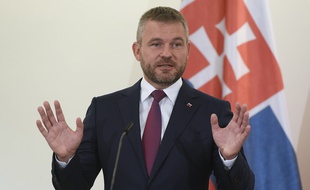 Peter Pellegrini, Premier ministre de la Slovaquie, le 5 novembre 2019 à Prague.