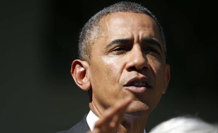 Barack Obama à Washington le 1er octobre 2013.
