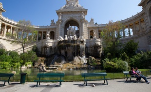 Marseille le 14 avril 2014 - Le palais Longchamp