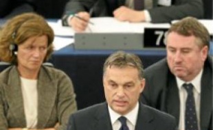 Viktor Orban, hier à Strasbourg.
