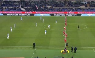 Capture d'écran de la tactique étrange de la Sampdoria