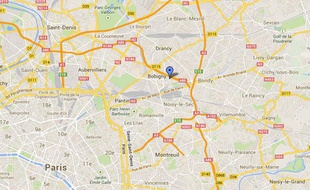Google map de Bobigny.