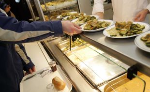 Illustration d'une cantine à Paris.