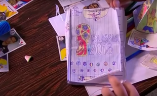Pedro a vraiment recopié TOUT l'album Panini