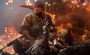 Une scène extraite du jeu vidéo Battlefield 4.
